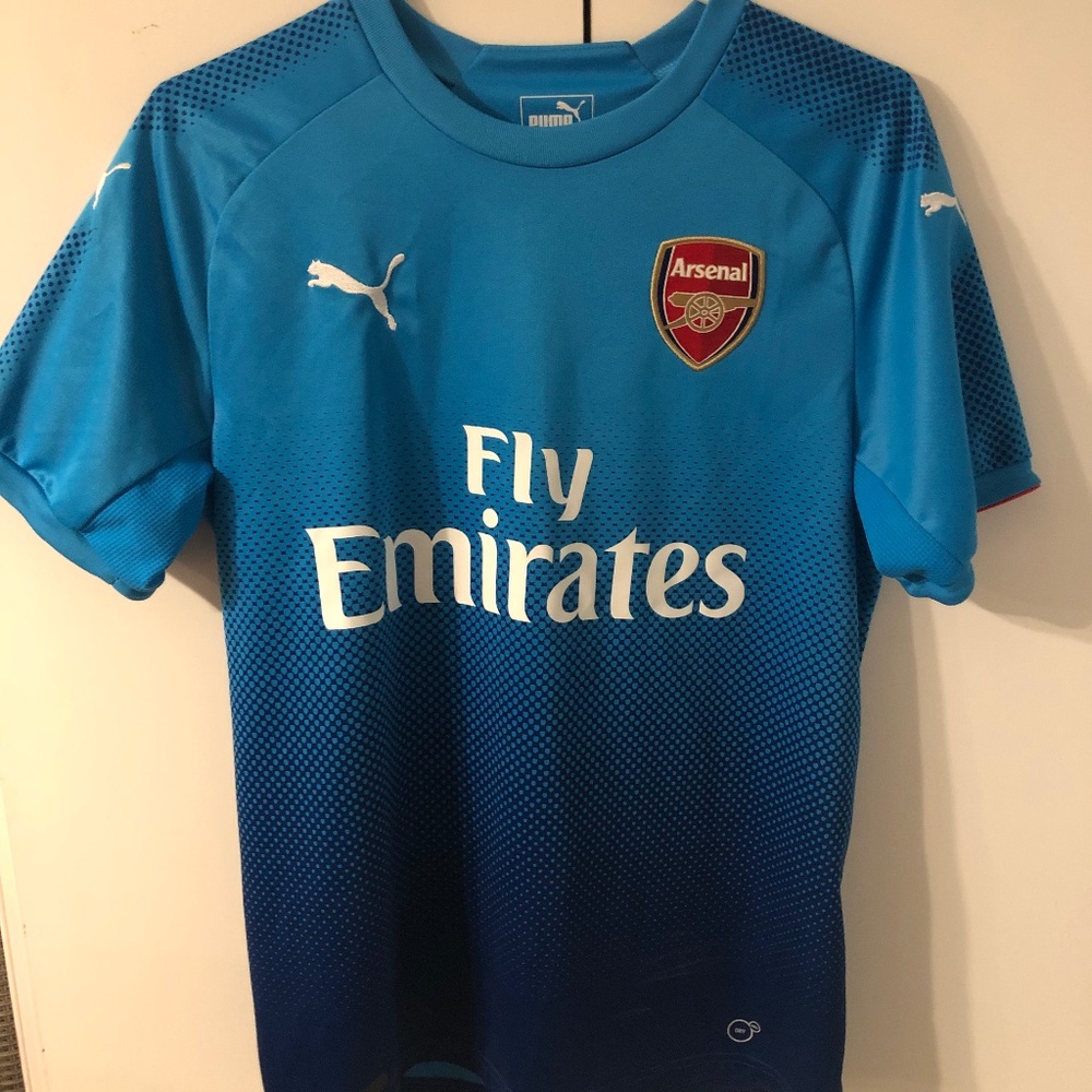 Arsenal fly emirates puma jersey mens size S